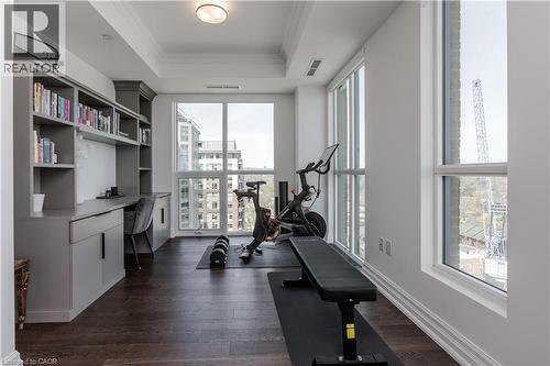 2060 Lakeshore Road Unit# 1303, Burlington, ON - Indoor Photo Showing Gym Room
