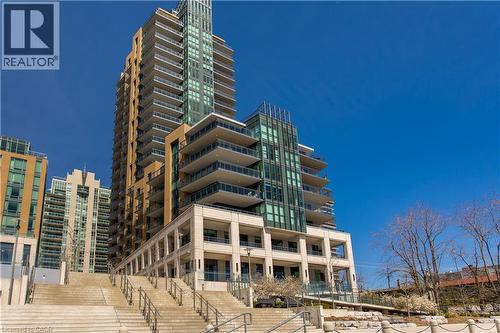 2060 Lakeshore Road Unit# 1303, Burlington, ON - Outdoor With Balcony With Facade
