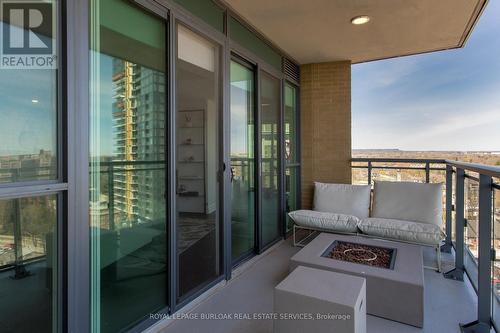 1303 - 2060 Lakeshore Road, Burlington, ON - Outdoor With Balcony With Exterior