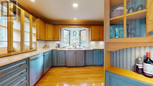 200 Watson Rd, Echo Bay, ON - Indoor Photo Showing Kitchen With Double Sink