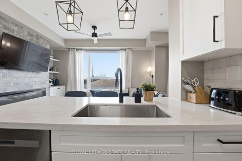 203-120 Springvalley Crescent, Hamilton, ON - Indoor Photo Showing Kitchen
