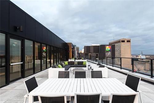 604 311 Hargrave Street, Winnipeg, MB - Outdoor With Deck Patio Veranda