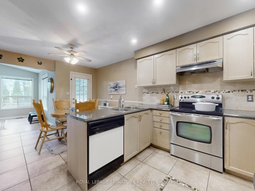 1070 Summitview Crescent, Oshawa, ON - Indoor Photo Showing Kitchen With Double Sink
