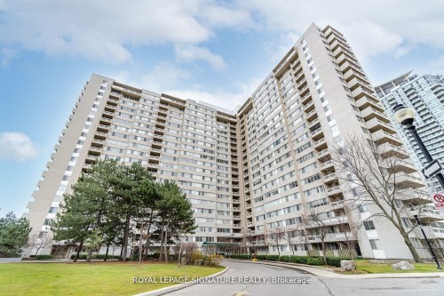 1407-3590 Kaneff Crescent, Mississauga, ON - Outdoor With Balcony With Facade