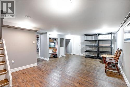 Unfurnished room featuring wood finished floors and baseboards - 23247 Beattie Line, Elgin, ON - Indoor