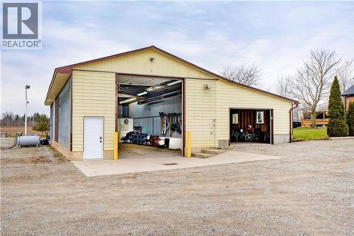 View of detached garage - 23247 Beattie Line, Elgin, ON - Outdoor With Exterior