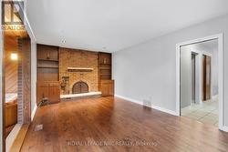 Wood burning fire place - 
