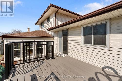 Beautiful pool deck - 64 Adel Drive, St. Catharines (Carlton/Bunting), ON - Outdoor With Exterior