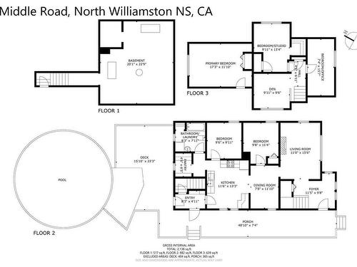 953 Middle Road, North Williamston, NS 