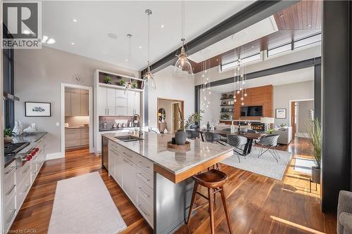 238 Hart Avenue, Burlington, ON - Indoor Photo Showing Kitchen With Double Sink With Upgraded Kitchen
