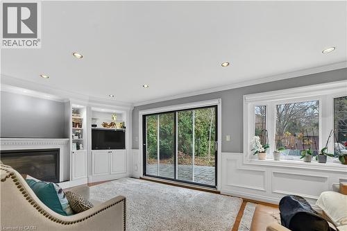 195 Wilton Street, Burlington, ON - Indoor With Fireplace