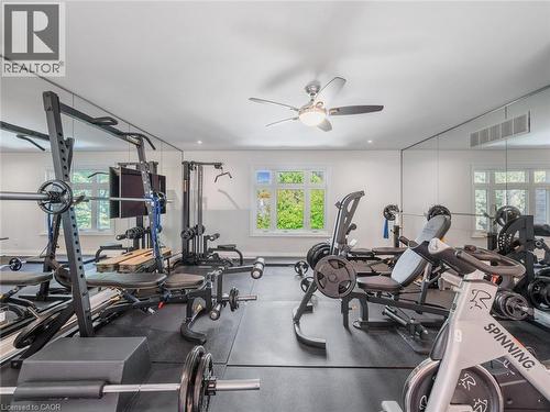 3087 Lakeshore Road, Burlington, ON - Indoor Photo Showing Gym Room