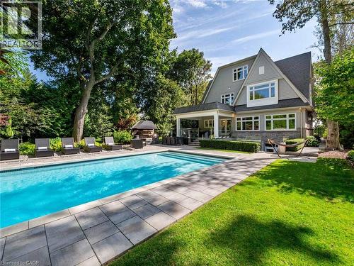 3087 Lakeshore Road, Burlington, ON - Outdoor With In Ground Pool With Deck Patio Veranda