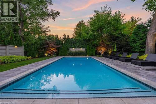 3087 Lakeshore Road, Burlington, ON - Outdoor With In Ground Pool