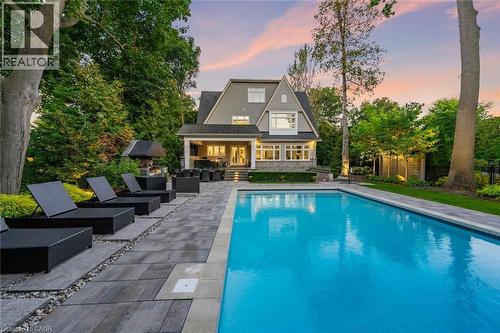 3087 Lakeshore Road, Burlington, ON - Outdoor With In Ground Pool With Deck Patio Veranda