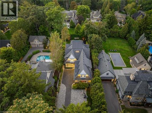 3087 Lakeshore Road, Burlington, ON - Outdoor With In Ground Pool With View