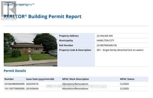 22 Halam Avenue, Hamilton, ON - Other