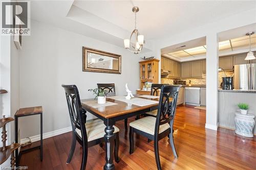 3267 King Street E Unit# 204, Kitchener, ON - Indoor Photo Showing Dining Room