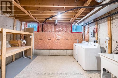 Basement - 3255 Redpath Circle, Mississauga, ON - Indoor Photo Showing Laundry Room
