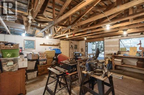 7905 97A Highway, Mara, BC - Indoor Photo Showing Basement