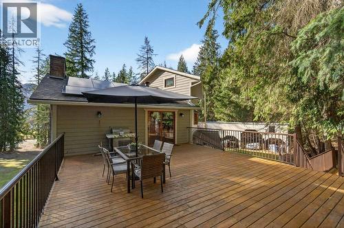 7905 97A Highway, Mara, BC - Outdoor With Deck Patio Veranda With Exterior