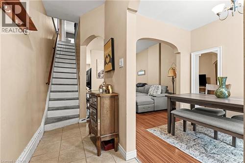 Doorway to outside featuring tile patterned floors - 78 Clyde Street, Hamilton, ON - Indoor Photo Showing Other Room
