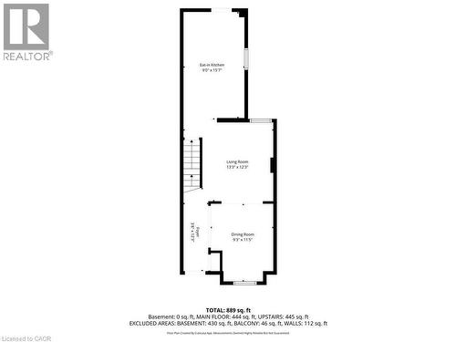 View of floor plan / room layout - 78 Clyde Street, Hamilton, ON - Other