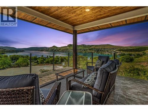 8780 Braeburn Drive, Coldstream, BC - Outdoor With Body Of Water With Deck Patio Veranda With View With Exterior