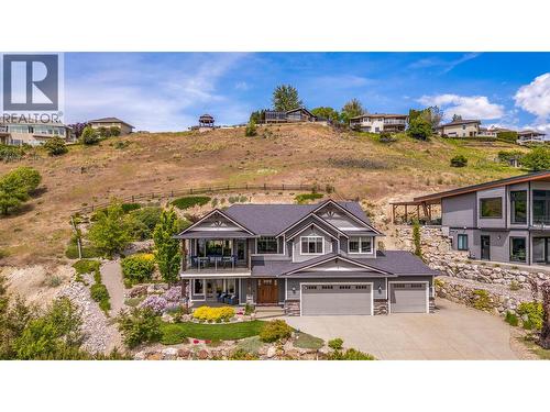 8780 Braeburn Drive, Coldstream, BC - Outdoor With Balcony With Facade