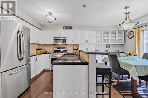 56 Lockheed Crescent, Brampton, ON - Indoor Photo Showing Kitchen With Double Sink