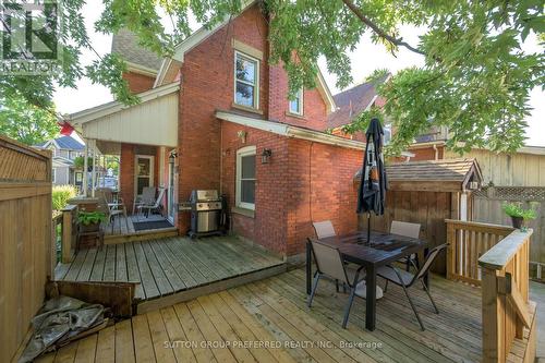447 Woodman Avenue, London East (East G), ON - Outdoor With Deck Patio Veranda With Exterior