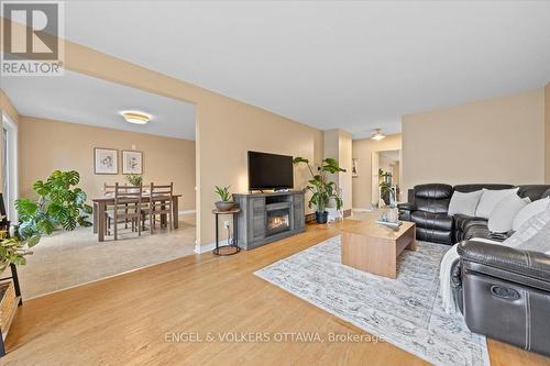 1332 Henry Farm Drive, Ottawa, ON - Indoor Photo Showing Living Room With Fireplace