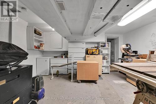 Workshop with Built-in - 280 Flora Street, Ottawa, ON - Indoor Photo Showing Other Room