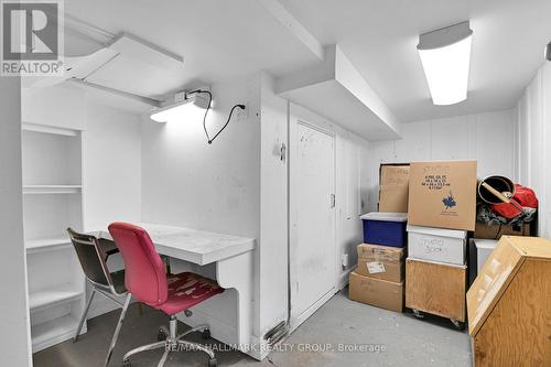 Studio Area / Dark Room Plus Door to Utility Room - 280 Flora Street, Ottawa, ON - Indoor Photo Showing Office