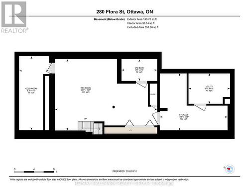 Basement - 280 Flora Street, Ottawa, ON - Other