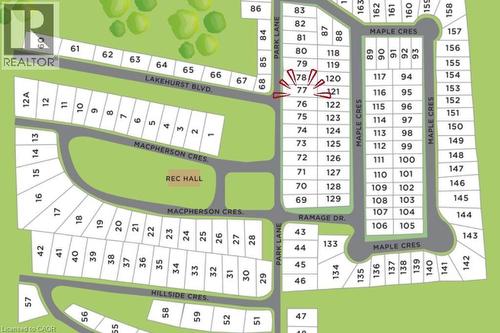 Map / location - 77 Park Lane, Flamborough, ON - Other