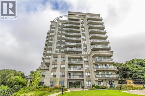 170 Water Street N Unit# 807, Cambridge, ON - Outdoor With Balcony With Facade