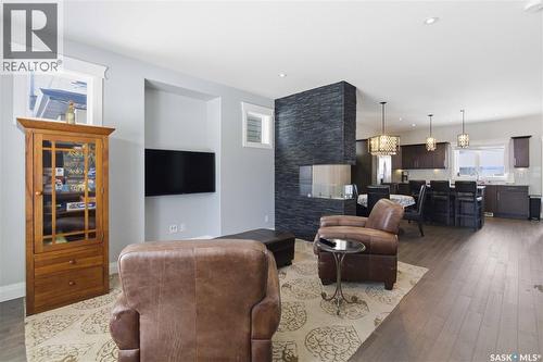 23 111 Rosewood Gate N, Saskatoon, SK - Indoor Photo Showing Living Room
