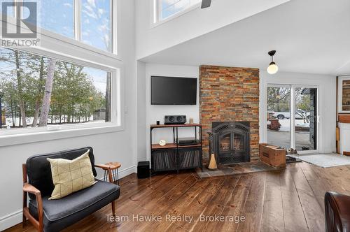 283 Tiny Beaches Road S, Tiny, ON - Indoor With Fireplace