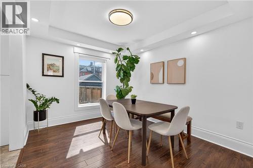 33 Homewood Avenue, Hamilton, ON - Indoor Photo Showing Dining Room