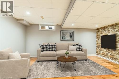 VIRTUALLY STAGED - 120 Dudhope Avenue Unit# 20, Cambridge, ON - Indoor Photo Showing Basement