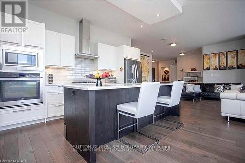 208 - 1705 Fiddlehead Place, London North (North R), ON - Indoor Photo Showing Kitchen With Upgraded Kitchen