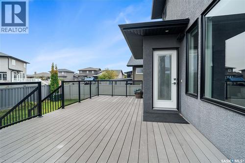 4311 Sandpiper Crescent E, Regina, SK - Outdoor With Deck Patio Veranda With Exterior