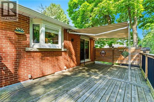894 Bishop Place, Ancaster, ON - Outdoor With Deck Patio Veranda