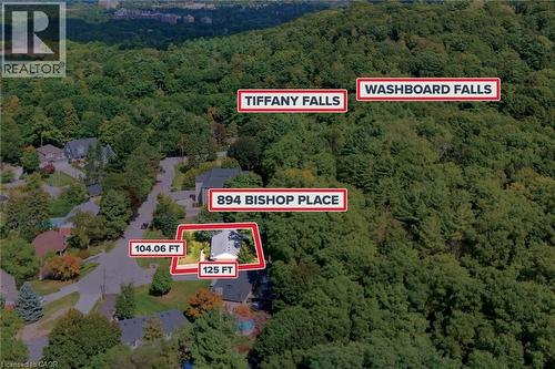 894 Bishop Place, Ancaster, ON -  With View