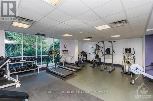 602 - 134 York Street, Ottawa, ON - Indoor Photo Showing Gym Room