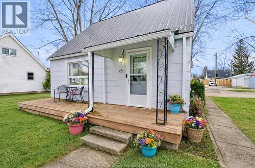 45 Richardson, Tilbury, ON - Outdoor With Deck Patio Veranda