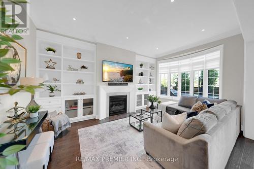 67 Garyscholl Road, Vaughan, ON - Indoor Photo Showing Living Room With Fireplace