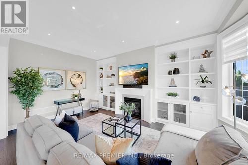 67 Garyscholl Road, Vaughan, ON - Indoor Photo Showing Living Room With Fireplace