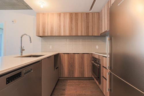 Cuisine - 1253-101 Rue Peel, Montréal (Le Sud-Ouest), QC - Indoor Photo Showing Kitchen With Upgraded Kitchen